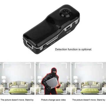 Portable Mini DV Camcorder DVR Video Camera Webcam Support 16GB Cam Sports  Helmet Bike Motorbike Cam (Black)