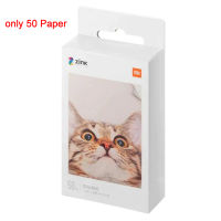 Original Xiaomi ZINK Pocket Printer Paper Self-adhesive Photo Print For Xiaomi 3-inch Mini Pocket Photo Printer