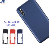 ☽☃卍 Samsung Galaxy A01 çekirdek A11 A12 için 30 adet Dual aa51 A71 A21S çift ve tek Sim kart tepsi tutucu yuvası adaptörü