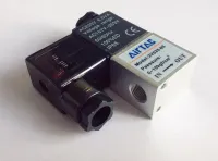 2V025-06 12V/24 DC 110V/220V AC 2Port 2Pos 1/8" BSP Normally Closed Solenoid Valve Coil Led Valves