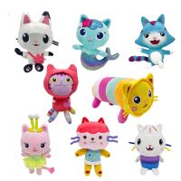 NEW Gabby Dollhouse Plush Toy Mercat Cartoon Stuffed Animals Smiling Cat Car Cat Hug Gaby Girl Dolls Kids Birthday Gifts