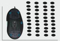 Mouse Skates / Mouse Feet Pads for Logitech mx510 mx500 mX518 mx700 mx900 Basic Keyboards