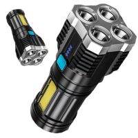 Wilder New Cob Sidelight Multi-Function Power Torch Led Portable Household Usb Rechargeable Flashlight CHN-Q