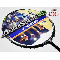 VICTOR ไม้แบดมินตัน รุ่น Auraspeed 90S (ARS-90S) รหัส TH แถมเอ็น+กริป+กระเป๋า