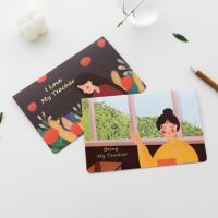 Festival Card Multiple Styles Holiday Card Eye catching Express Wishes Great Teacher 39;s Day 3D Greeting Card