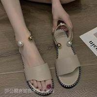 COD DSFGRTUTYIII Hot sale 2022 summer new fairy sandals ins trendy student korean flat shoes