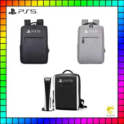 กระเป๋าเป้ ผ้ากันน้ำ กันกระแทก สำหรับเครื่องเกม PS5 และอุปกรณ์