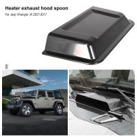 Cowl Heater Air Vent Intake Hood Scoop Car Accessories Car Styling for Jeep Wrangler TJ JK 98-18 2007-2017 ABS Plastic Black