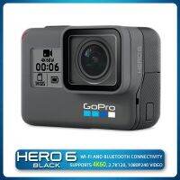 Gopro Hero 6กล้องแอ็กชันสีดำ4K 60Fps Ultra HD กล้องหมวกกันน็อกกล้องดิจิตอลป้องกันการสั่นมืออาชีพ