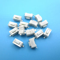 ชิ้น/ล็อตสวิตช์ไมโครแบบสัมผัสสวิตซ์กดติดปล่อยดับ Smd 2pin ขนาด3*6*4.3มม. 3x6x4ปุ่มสีขาว3ชั่วโมง