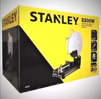 แท่นตัดโลหะ 2200W  STANLEY SSC22 ● รายละเอียดสินค้า ● - กำลังไฟฟ้า 2200 วัตต์ ● - ความเร็วรอบ 3800 รอบ/นาที ● - ขนาดใบตัด 355 มม. ● - น้ำหนักเครื่อง 15.5 กก