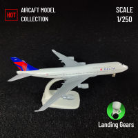 Asale 1:250โลหะเครื่องบินรุ่น , Delta Airlines B747เครื่องบินการบินตกแต่ง Miniature Art Collection Kid Boy ToyM