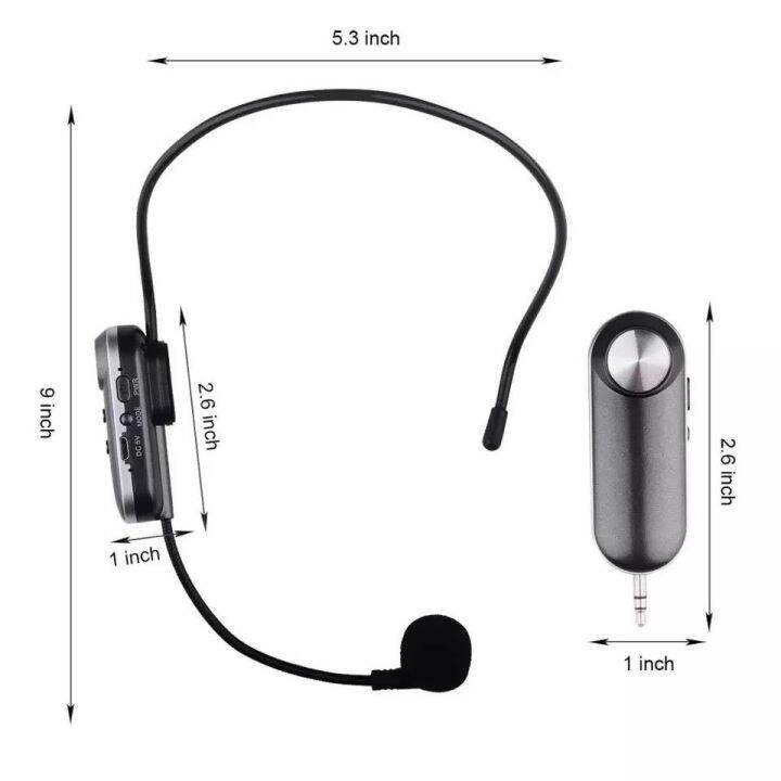 ไมค์-live-สด-wireless-microphone-ไมค์สัมภาษณ์-ไมค์บันทึกเสียง-ไมค์อัดเสียง-ไมโครโฟน-ไมค์สำหรับไลฟ์สด-t-1-ไมค์คาดหัว