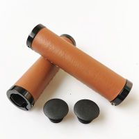 ขาย Mountain Road Bicycle Handlebar Grips pu Bike Handle Grips Black brown-Sediue