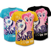 My Little Pony เสื้อยืดคอกลม เสื้อคอกลม ผ้าคอตตอนสแปนเด็กซ์ ลายโพนี่ จาก NADreams เนื้อผ้าเกรดดี นุ่มมาก