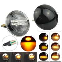 2PCS Side Marker LED Turn Signal Light For Land Range Rover L322 2002-2012 Flashing Sequential Indicator Blinker Lamp