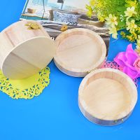 1 pcs Round Wooden Box Jewelry Watch Ring Necklace Bracelet Gift Wooden Storage Box Jewerly Storage Box Packing Storage boxes