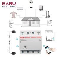 eWelink App Three Phase WiFi Circuit Breaker Smart Time Timer Relay Switch Voice Remote Control Smart House Alexa Google Home Electrical Circuitry Par