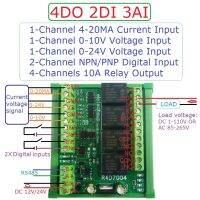 (SQIU)โมดูลรีเลย์เอนกประสงค์ RS485 3AI 2DI 4DO,บอร์ดขยายเก็บกระแสไฟ0-10V โมดูล RTU