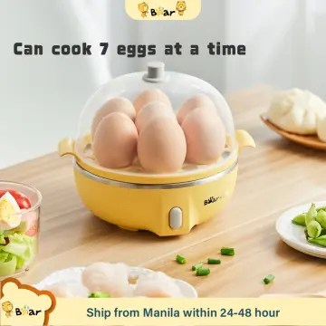 Half Boiled Egg Maker , Half Boil Egg Cooker , Original Malaysian Half Boiled Egg Maker , Half Soft Boiled Egg Maker Boiler Cooker, Yellow
