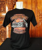 ✨S-5XL T-Shirt O-Neck Baju Distro StoreDIANA  Harley Davidson Pendek เสื้อยืดผู้ชาย