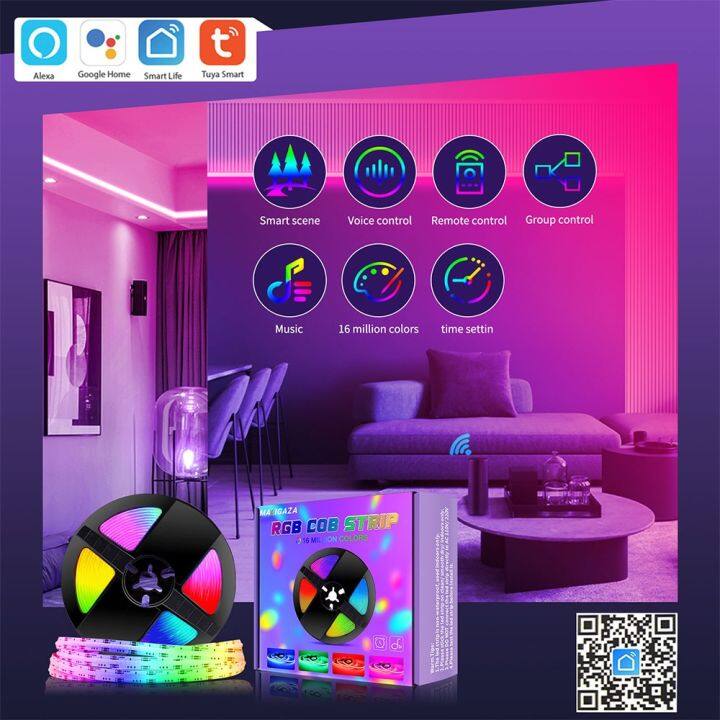 tuya-ไฟ-led-ข้าวโพด-rgb-zigbee-wifi-ชุดไฟแบบสายทำงานร่วมกับ-alexa-smartthings-google-assistant-smartlife-โคมไฟ-led-แถบเทปไฟประดับสีสันสดใส