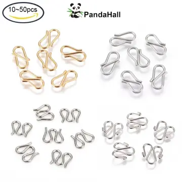 150 Pieces Mini S Hooks Connectors Metal S-Shaped Wire Hook