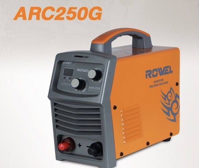 rowel-เครื่องเชื่อมระบบอินเวอร์เตอร์-รุ่น-arc250g-220v-มีระบบ-arc-force-ฉนวน-class-f-ทนอุณหภูมิ-ตู้เชื่อม-อินเวอร์เตอร์-จัดส่ง-kerry