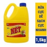 Nước rửa chén NET đậm đặc chiết xuất chanh tươi can 1.5kg