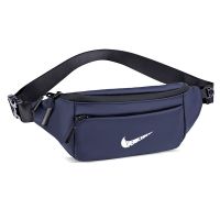 2023 New Fashion version New mens messenger bag high-end business trip handsome sports waist bag waterproof light travel bag out shoulder small