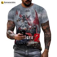 Japanese Anime Mazinger Z T Shirt Men/women 3D Mazinger Z Printed T-shirt Fashion Casual Harajuku Streetwear Tops Dropshipping