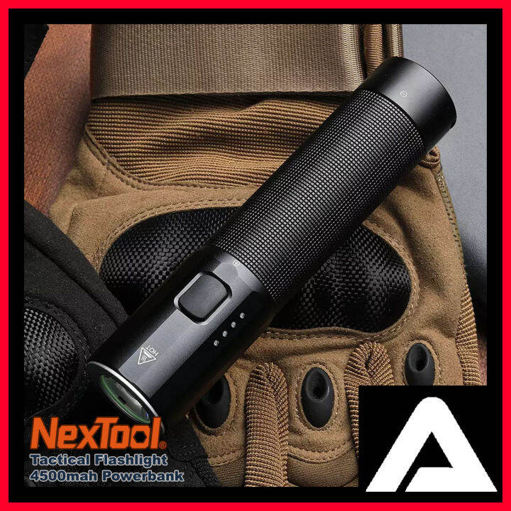 NexTool Torch LED Flashlight Powerbank - 1200lumens 4500mah | Lazada PH