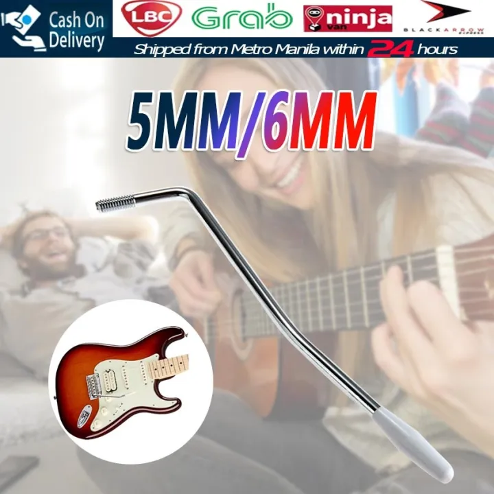 Camelic 【Fast Delivery】5mm/6mm Guitar Tremolo Arm Whammy Bar for Fender