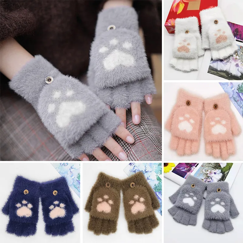 cute womens fingerless gloves