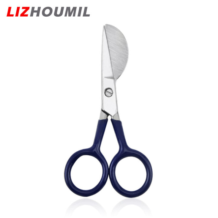 lizhoumil-กรรไกรตุ่นปากเป็ด-กรรไกรตัดลายฉลุเย็บผ้าขนาด12ซม-4-7นิ้วสำหรับงานหัตถกรรมผ้าด้ายเย็บปักถักร้อย