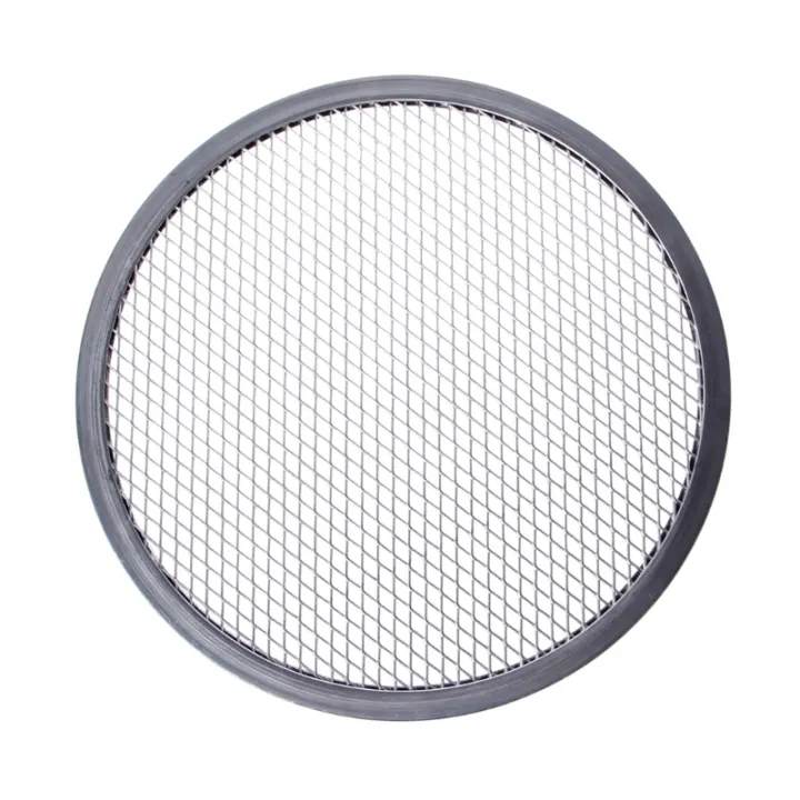 Aluminum Mesh Grill Pizza Screen Round Baking Tray Net Kitchen Tools