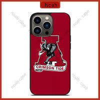 Crimson Tide Alabama Phone Case for iPhone 14 Pro Max / iPhone 13 Pro Max / iPhone 12 Pro Max / Samsung Galaxy Note 20 / S23 Ultra Anti-fall Protective Case Cover 1264