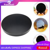 Funnmall Scrying Mirror Circle Mirror Meditation Room Decoration Mirror Black Scrying Mirror