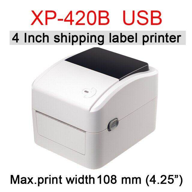Xprinter 4 Inch Thermal Label Printer Receipt Bar QR Code Sticker