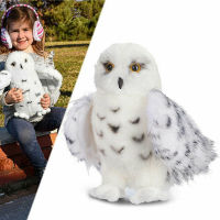 Owl Cute Wizard Snowy Plush Toy 8"12 Soft Stuffed Vivid Realistic Animal Xmas