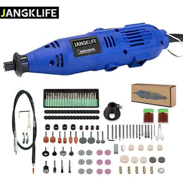 480W Mini Electric Drill Variable Speed Dremel Engraving Polishing Machine  Wood Carving Rotary Tool Milling Cutter Rasp File Etc