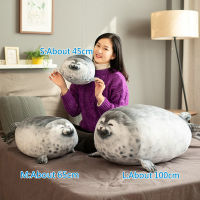 3D Printed Seal Plush toy Soft Stuffed Sea Animal Seal Doll toys for Birthday Gift Lifelike Seal Stuffed Hug Pillow Home Decor