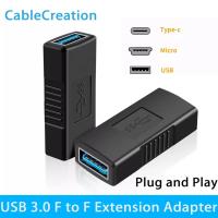 USB3.0 Female-to-female Adapter USB3.0 Extension Cable Card Extension Adapter USB Data B5K2