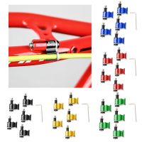 【YF】◐☽  5Pcs Cable Guide Brake Holder Fixing Clamps