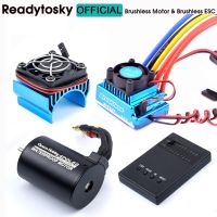 3650 2300KV / 3100KV / 3900KV / 4300KV / 5200KV Brushless Motor 45A 60A 80A 120A ESC Combo for 1:10 RC Car Boat Part