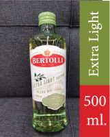 BERTOLLI OLIVE OIL เอ็กซ์ตร้า เวอร์จิ้น โอลีฟออย น้ำมันมะกอกธรรมชาติ 500 ML. เบอร์ทอลลีน้ำมันมะกอกเอ็กซ์ตร้าไลท์เทสติ้งชนิดปราศจากกลิ่น คุณภาพมาตรฐาน 100% ผลิตจากวัตถุดิบคุณภาพสูง ผลิตจากโรงงานคุณภาพดี  ส่วนประกอบ : น้ำมันมะกอก 100%