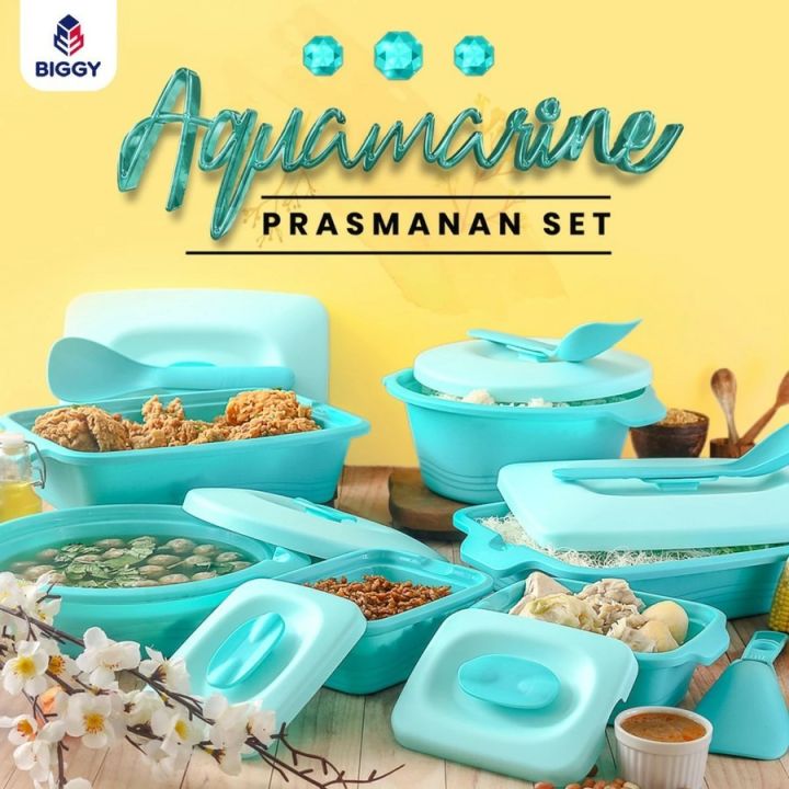 SET HIDANGAN TUPPERWARE, TUPPERWARE SERVING SET (GREEN)