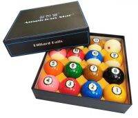 【LZ】▼❍  Auspicious Star Belgium Design 18A Phenolic Resin Billiard Pool Ball Complete Set 2-1/4