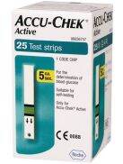 Que thử đường huyết Accu-Chek Active hộp 25 que