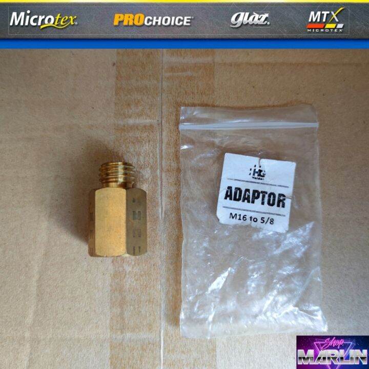 Microtex MTX Buffing Machine Adaptor M16 to 5/8 Lazada PH